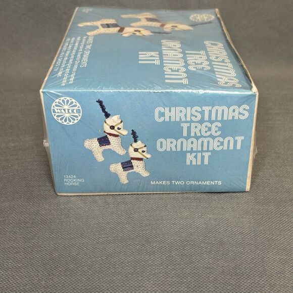 Vinatge Walco Ornament Kit #1342 Christmas Rocking Horse NIB 1972 Retro Crafting - Picture 7 of 10
